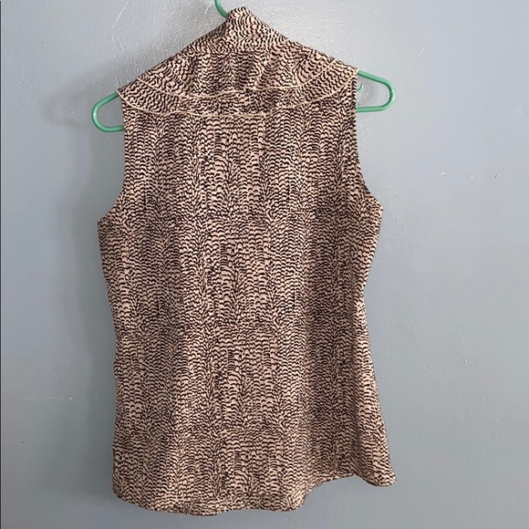 Loft Tie Front Sleeveless Blouse - Picture 5 of 6